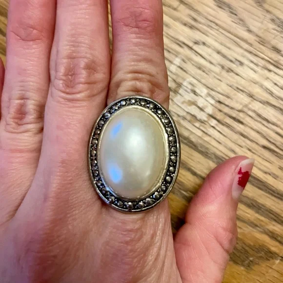 Antique Pearl Ring - Picture 4 of 5